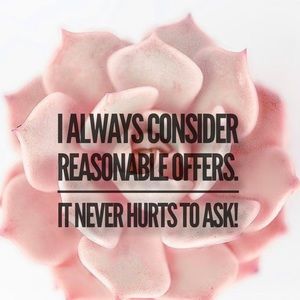 Please feel free to make an offer! 🤗